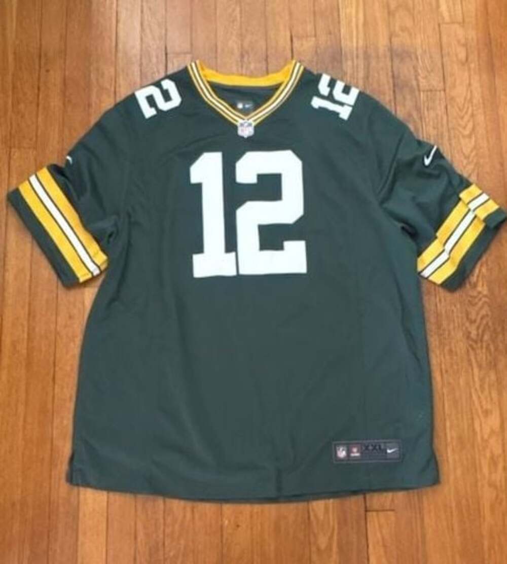 Nike Green Bay Packers Aaron Rodgers #12 On-Field Replica Jersey